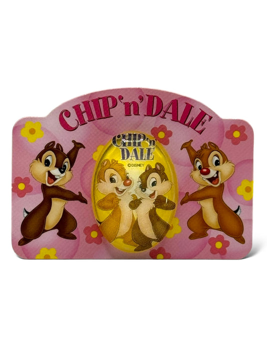 JDS Chip & Dale Yellow Oval Dome Pin