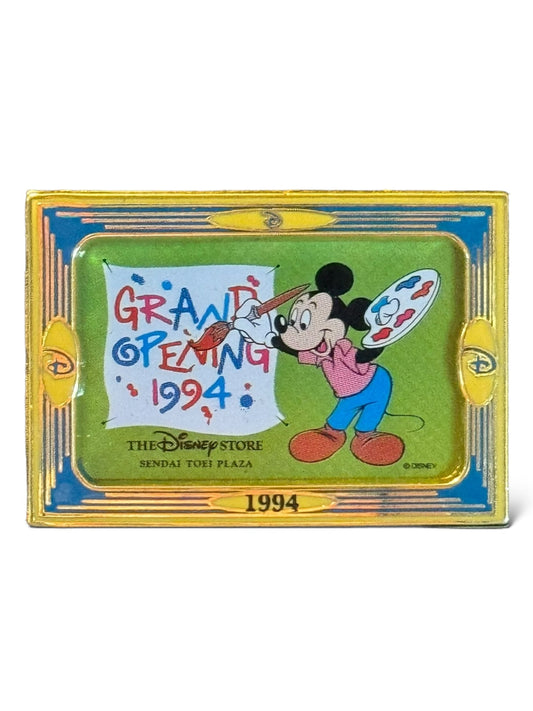 JDS 10th Anniversary GO Telephone Cards Mickey Painting Pin