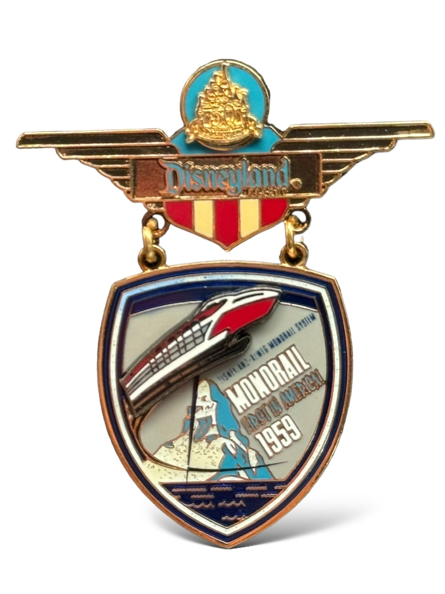DLR Magical Milestones 1959 Disneyland Monorail Opens Pin