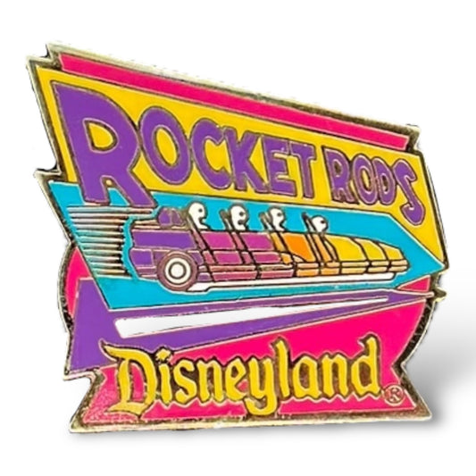 DLR 1998 Attractions Rocket Rods Pin