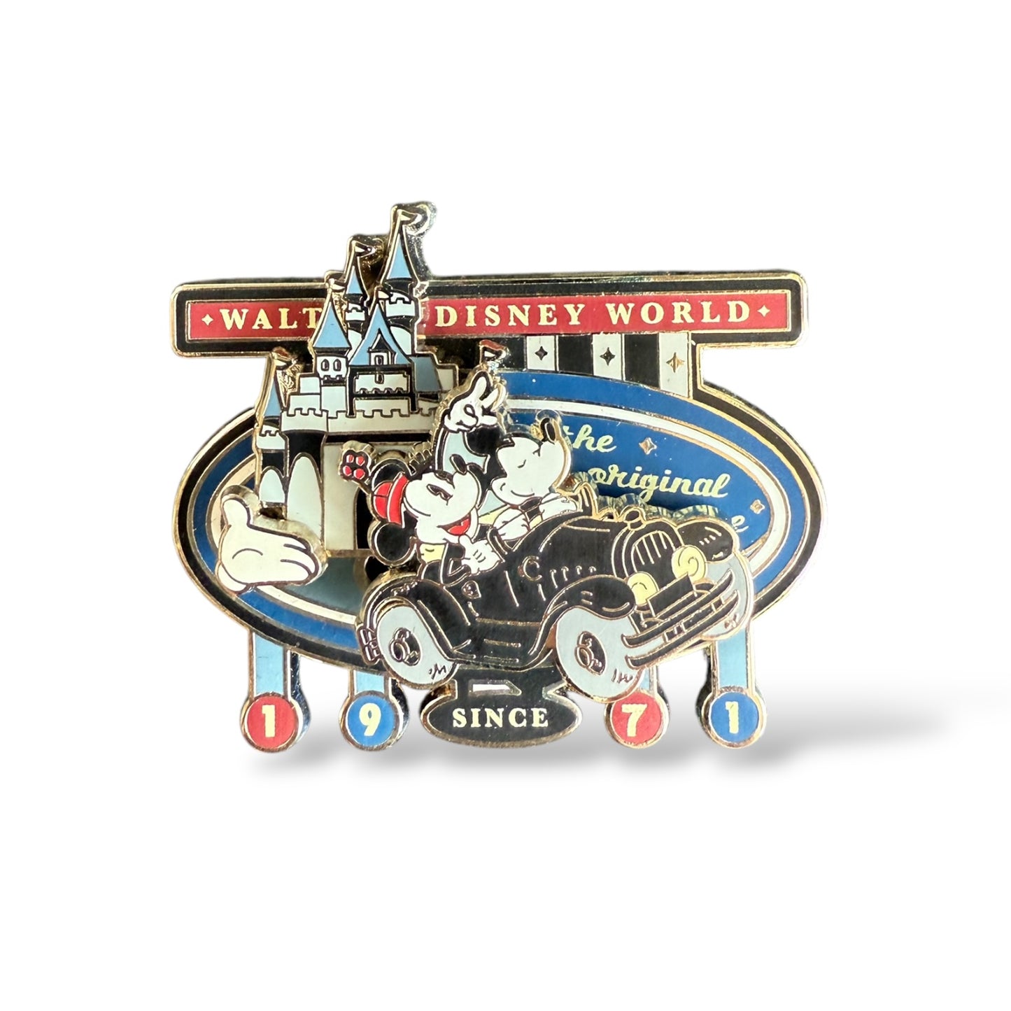 WDW White Glove The Original Mice Pin