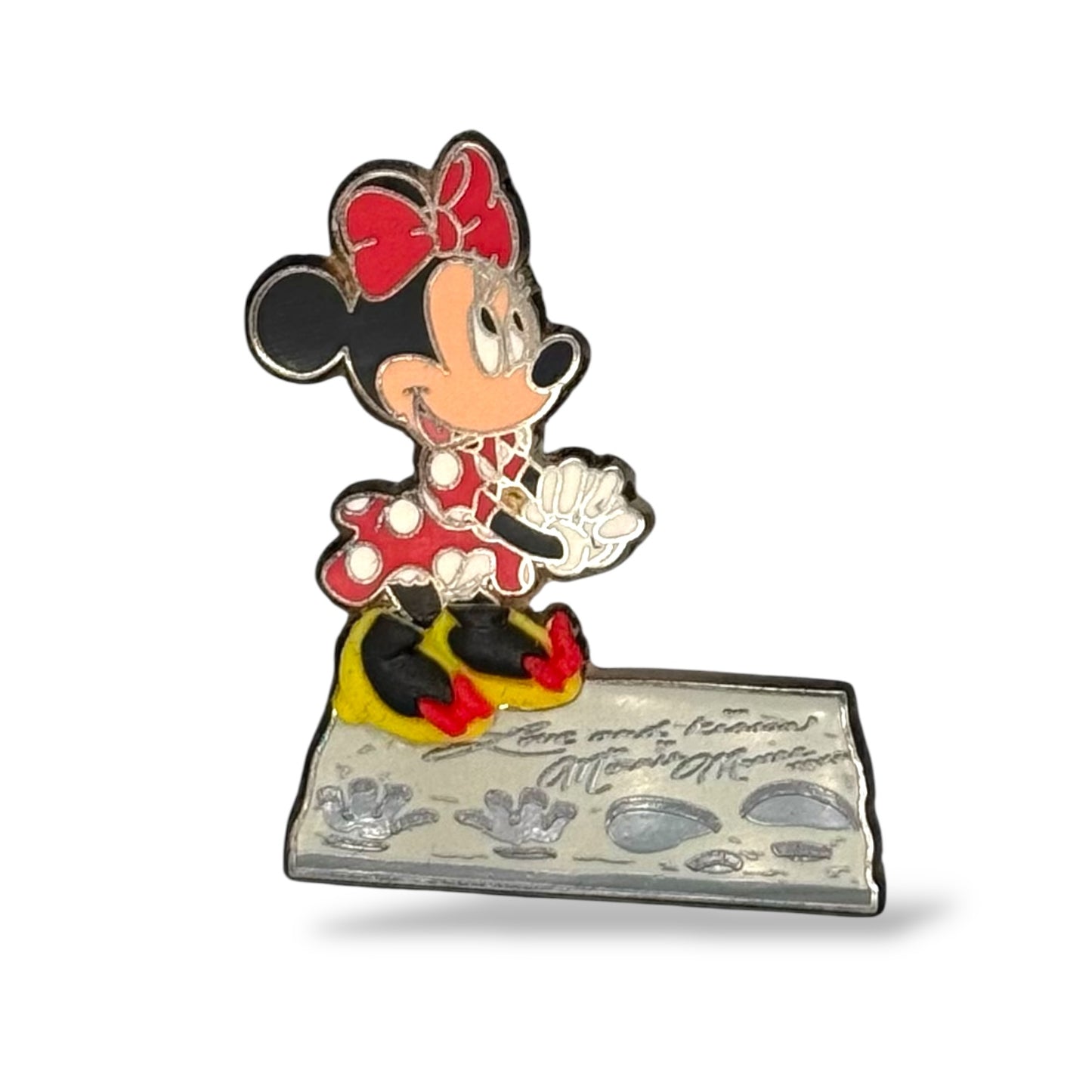 WDW Foot & Hand Prints Minnie Pin