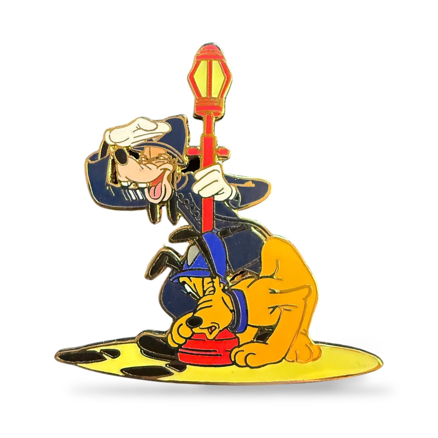 Disney Auctions Goofy & Pluto as Bobbies Pin