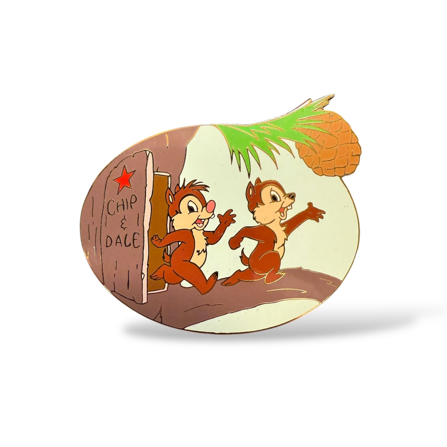 Disney Auctions Dressing Room Chip n' Dale Pin