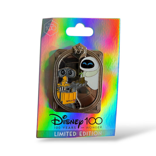 DEC Disney 100 Wall-E and Eve Pin