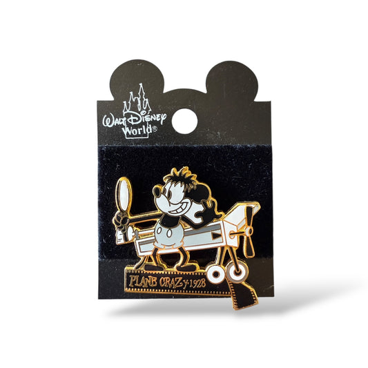 WDW Mickey Through the Years Filmstrip Plane Crazy 1928 Pin