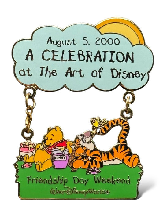 Disney Parks Art of Disney Pooh & Tigger Friendship Day Pin