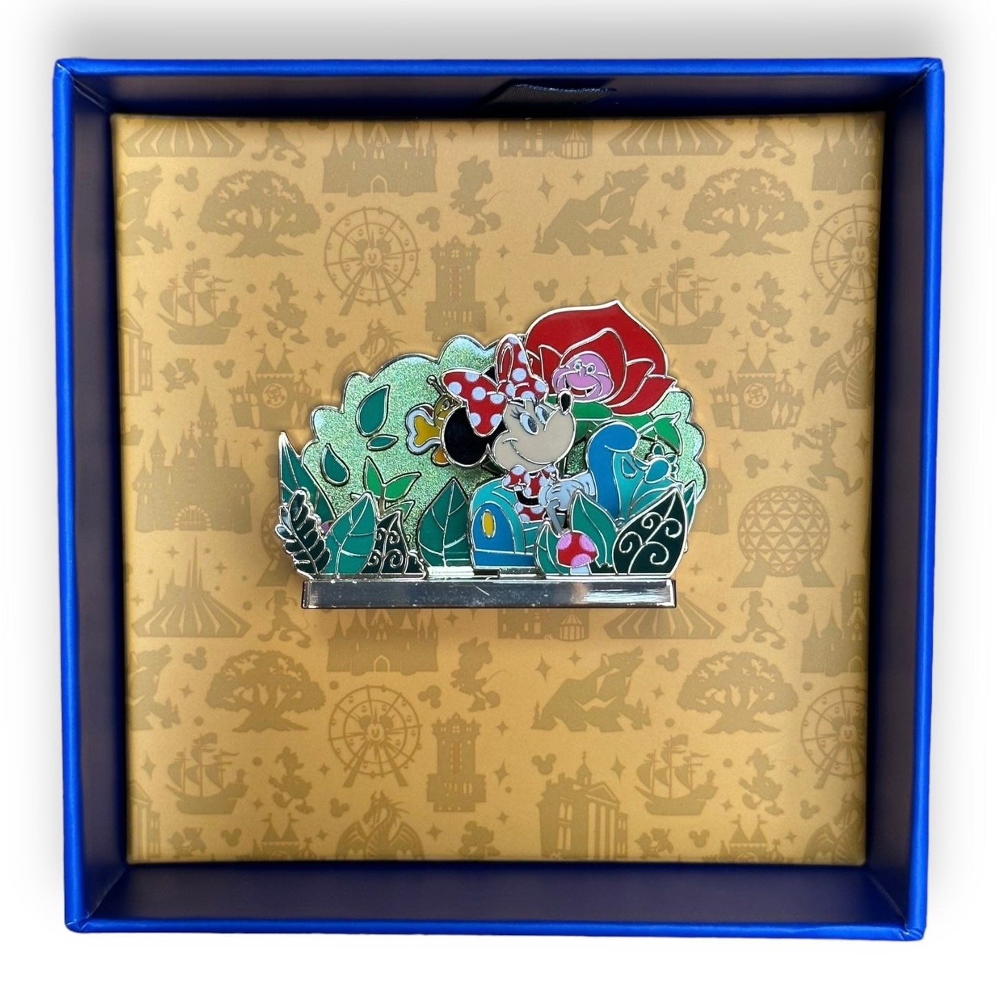 Disney Store Joy in Our Parks Minnie Alice in Wonderland Pin