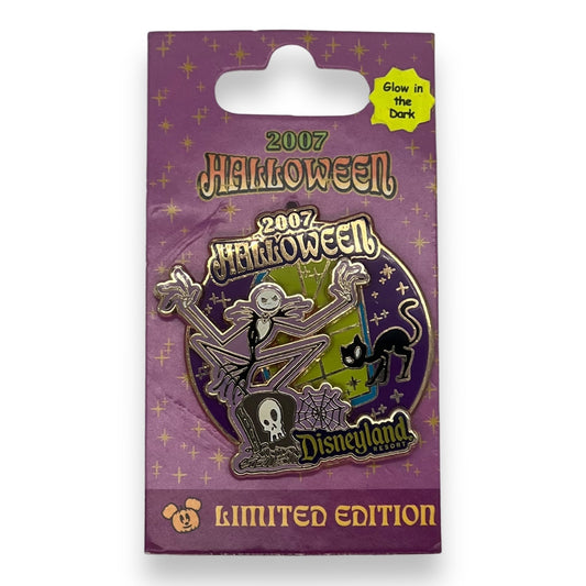 DLR Halloween 2007 Nightmare Before Christmas Jack Skellington Pin