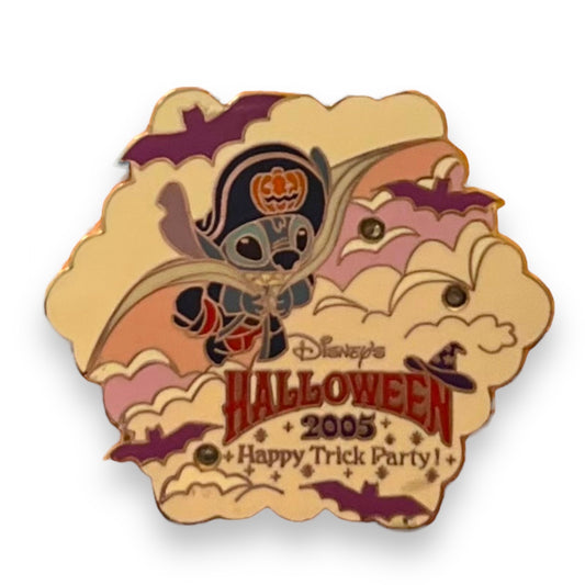 JDS Halloween 2005 Happy Trick Party Pirate Stitch Pin