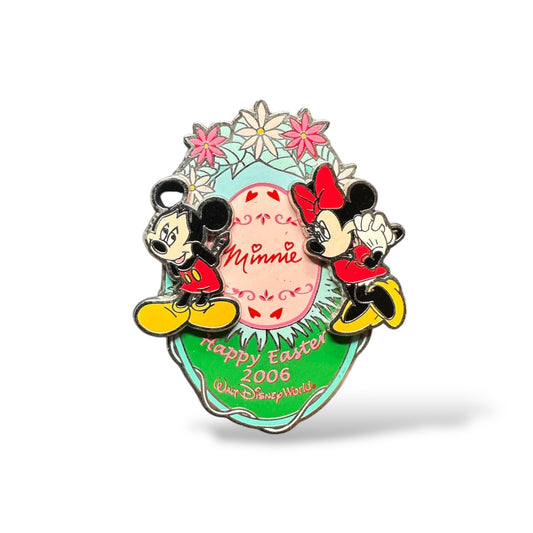 WDW Happy Easter 2006 Mickey & Minnie Mouse Pin