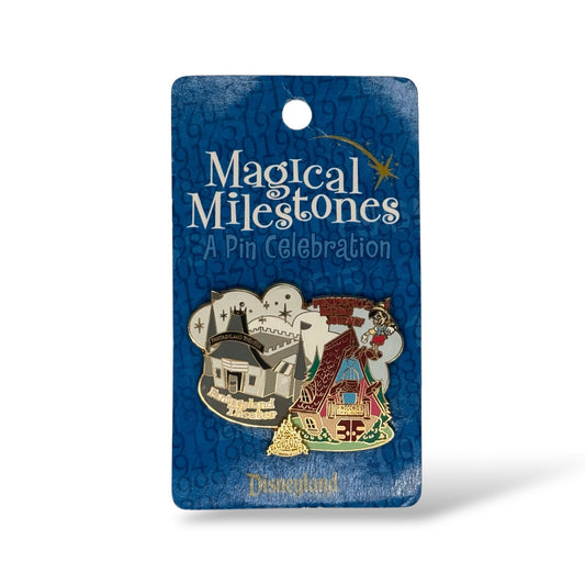 DLR Magical Milestones Fantasyland Theater to Pinocchio's Daring Journey Pin