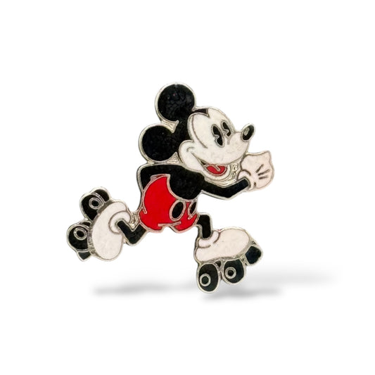 Disney Parks Mickey Mouse Roller Skating Pin