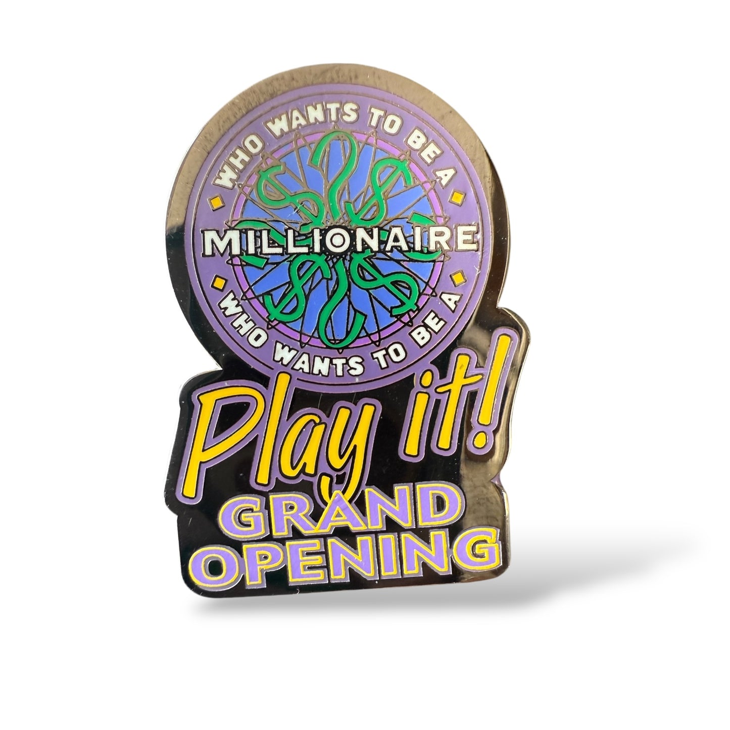 DEC Grand Opening Who Wants to Be a Millionaire Play It Pin