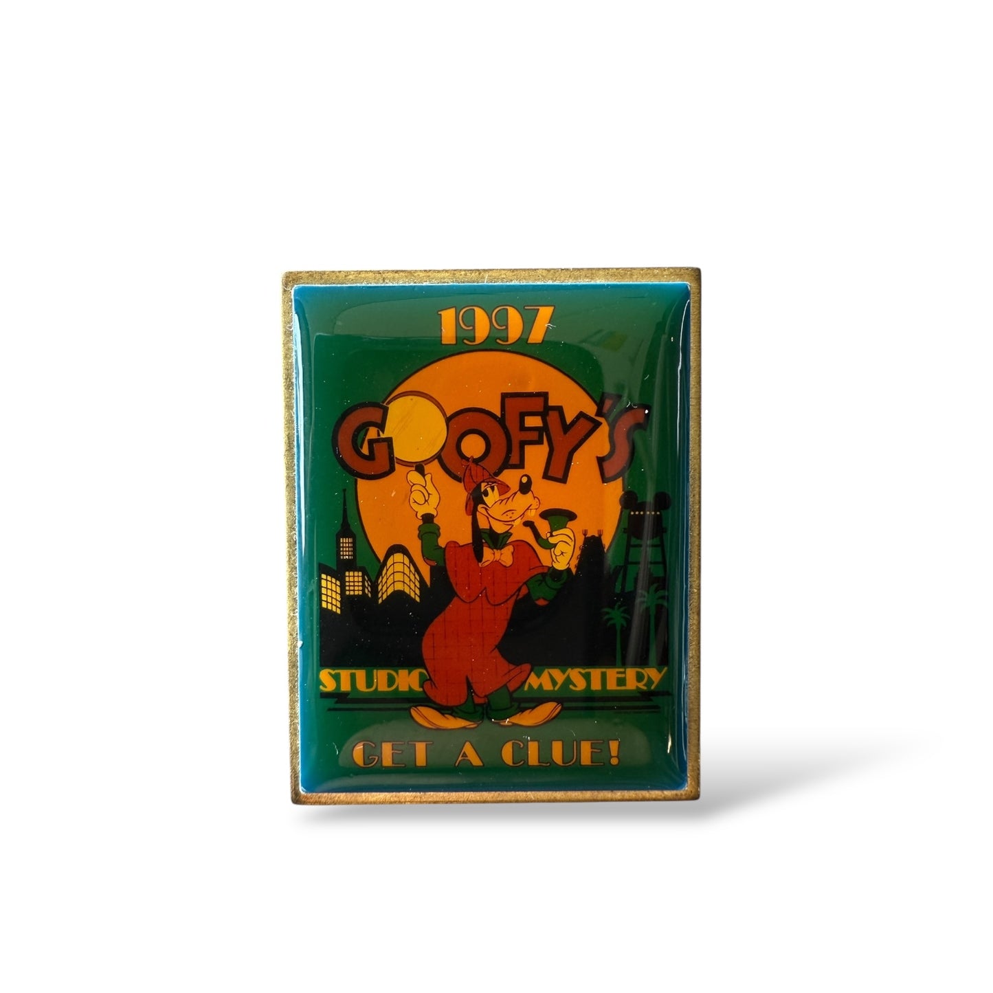 DEC Goofy's Studio Mystery 1997 Get a Clue! Pin