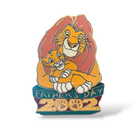 WDW Father's Day 2002 Simba and Mufasa Pin