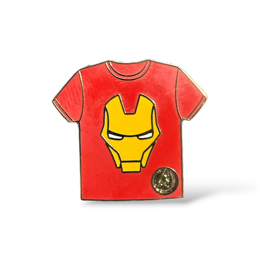 Cast Lanyard Superheroes T-shirts Iron Man Chaser Hidden Mickey Pin