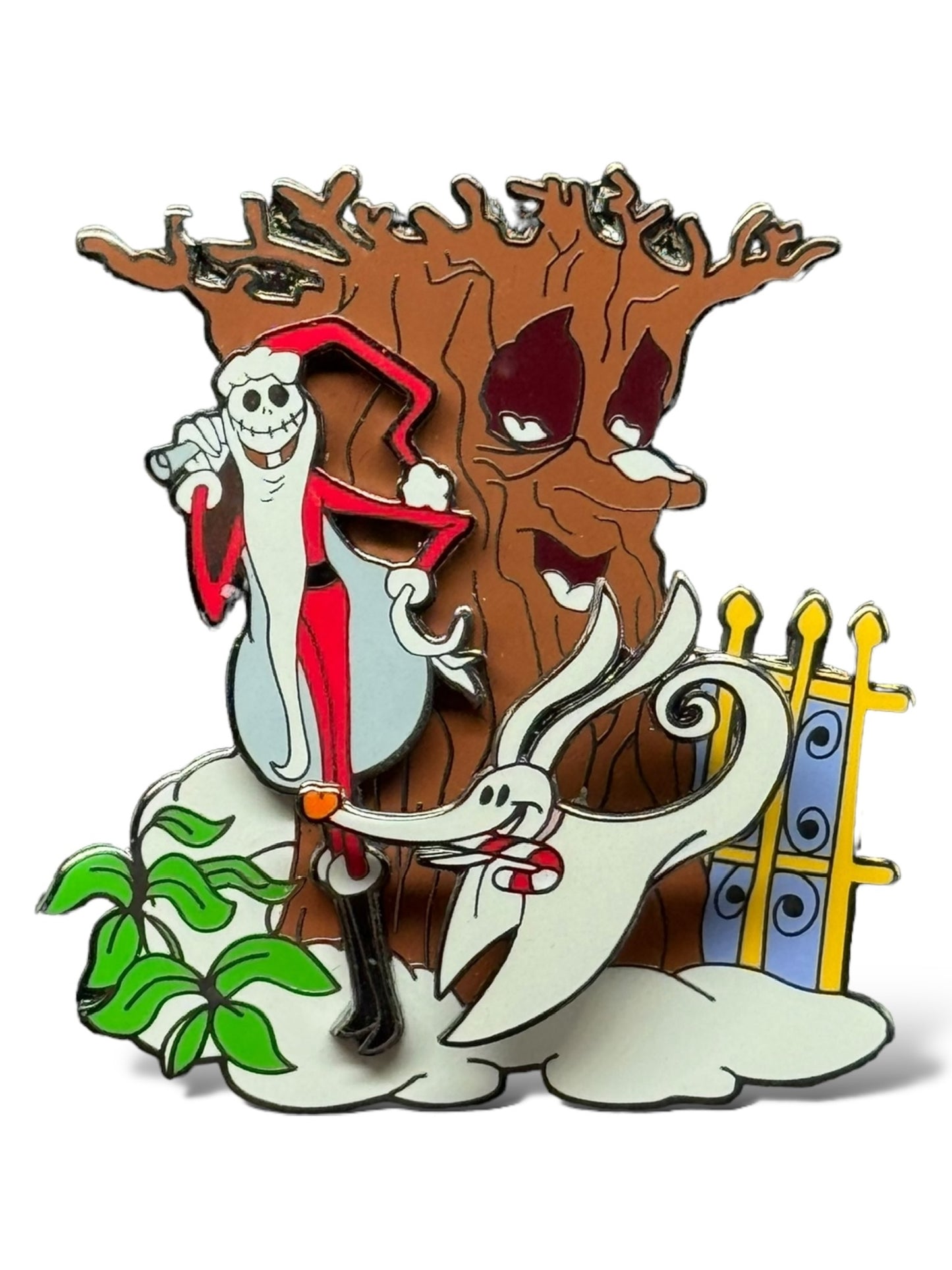 DLR 13 Treats in 5 Frightful Weeks Jack & Zero by Enchanted Tree Scene Pin