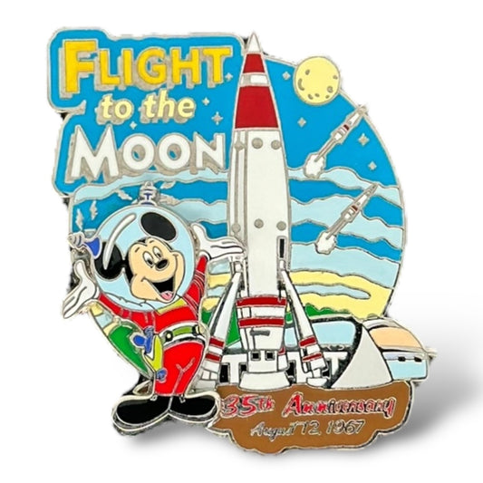 DLR Flight To The Moon 35th Anniversary Pin