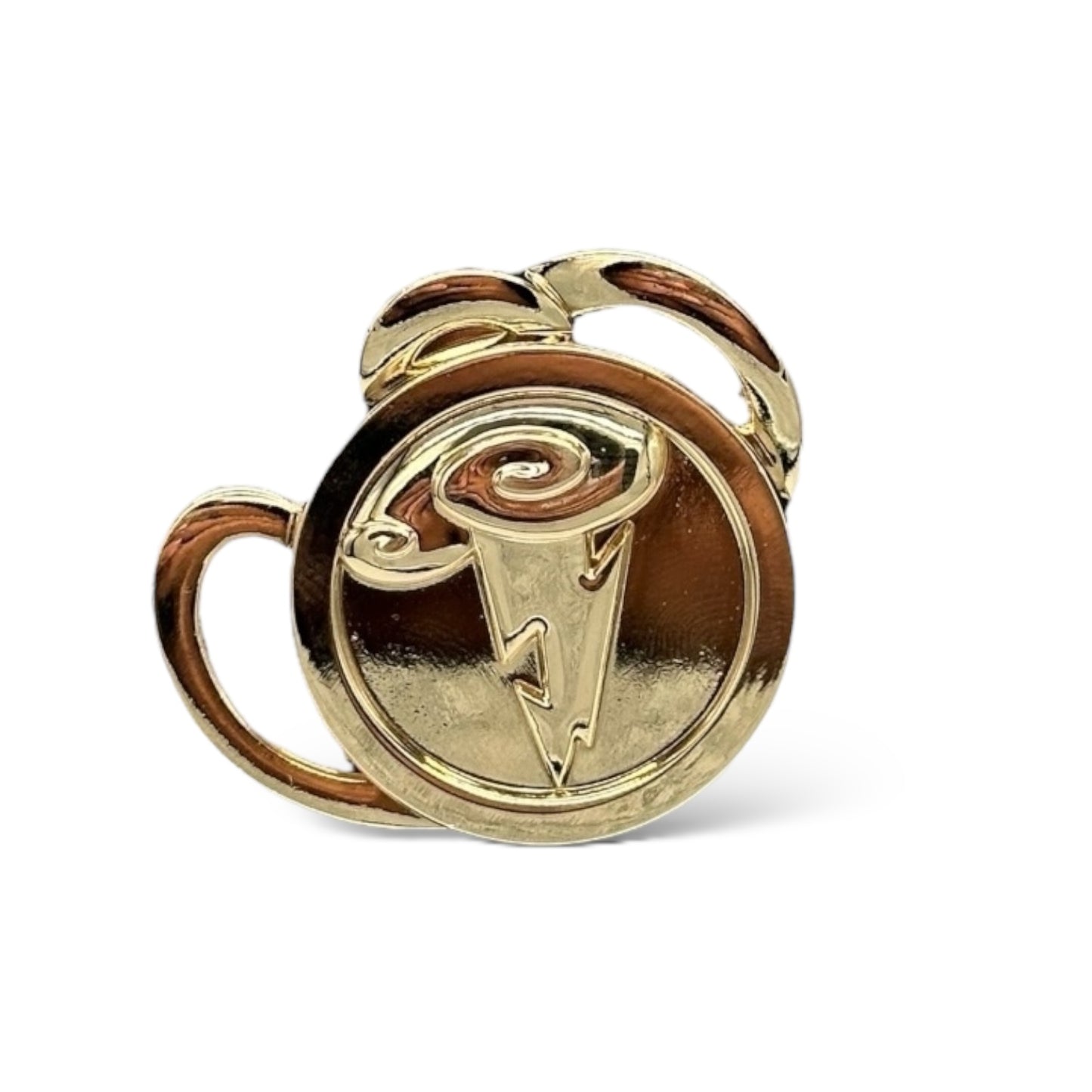 DLR Family Heirlooms Hercules Zeus Emblem Medallion Pin