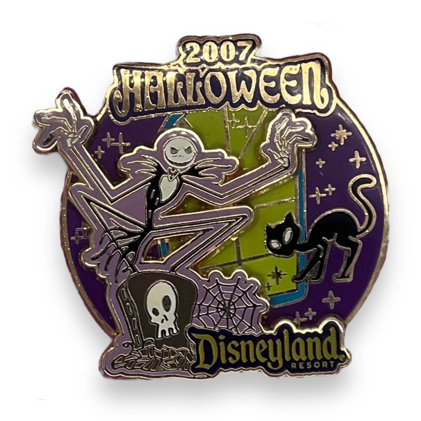DLR Halloween 2007 Nightmare Before Christmas Jack Skellington Pin