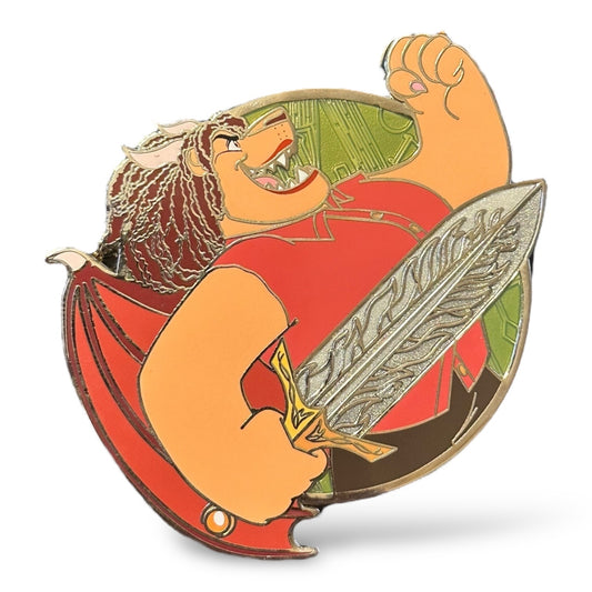 Manticore Profile Fantasy Pin