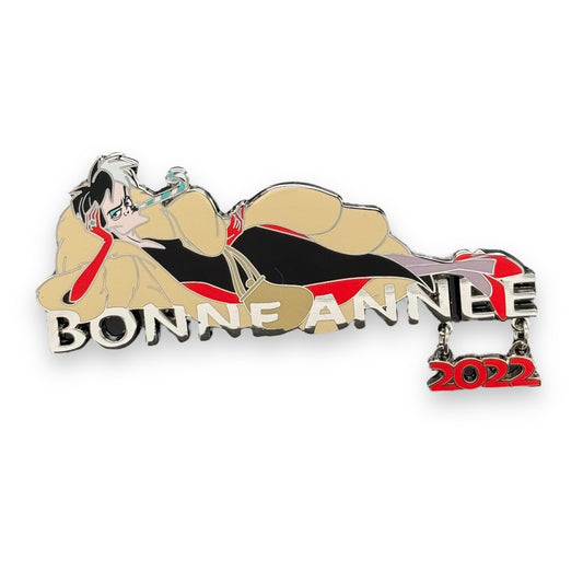 DLRP Cruella De Vil Bonne Année 2022 Pin