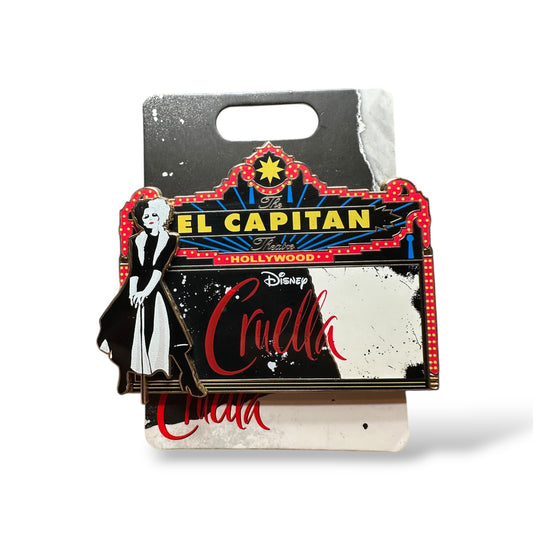 DSSH Cruella Live Action Marquee Pin