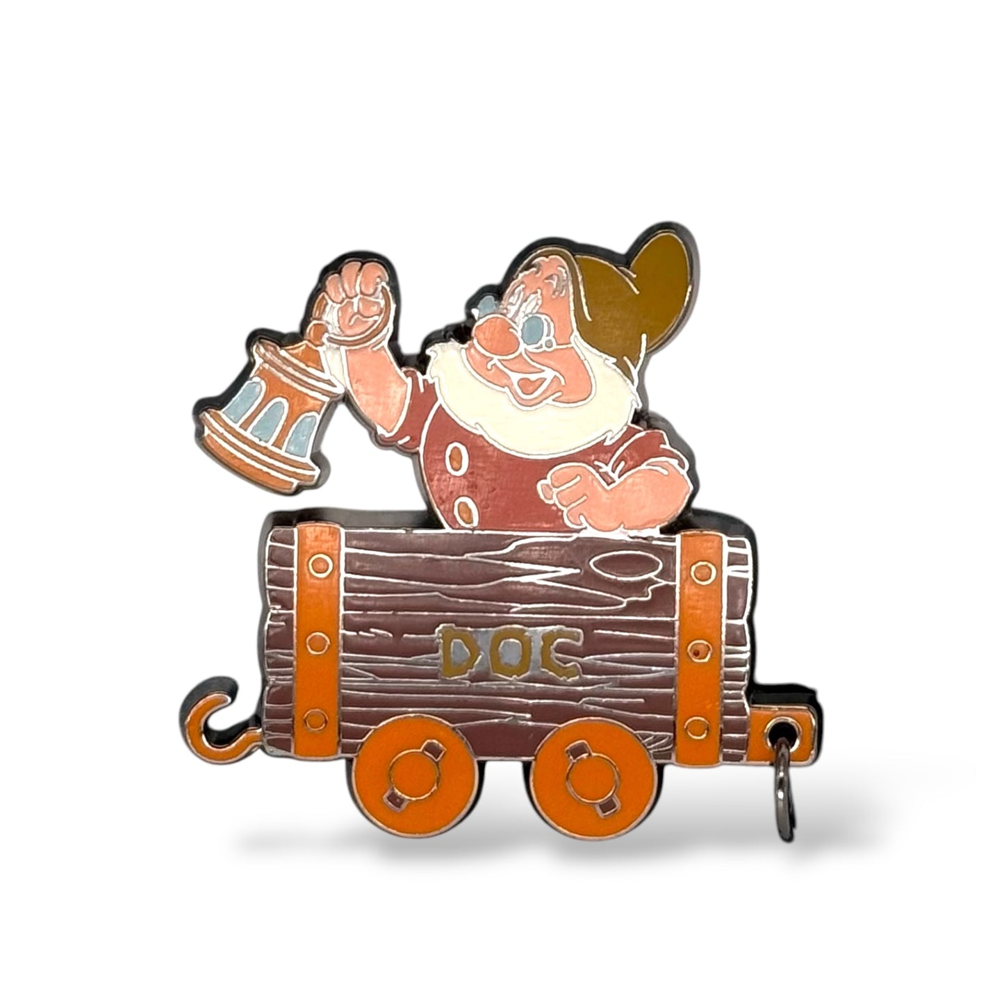 Disney Store 100 Years of Dreams Seven Dwarfs Mine Cart Doc Pin
