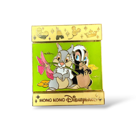 HKDL Flipping Slide Bambi Pin