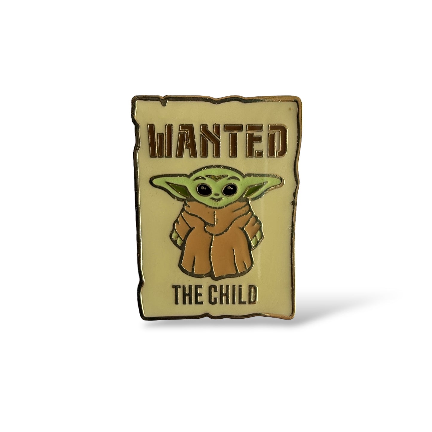 Loungefly Star Wars Mandalorian Cute Grogu Wanted Poster Pin