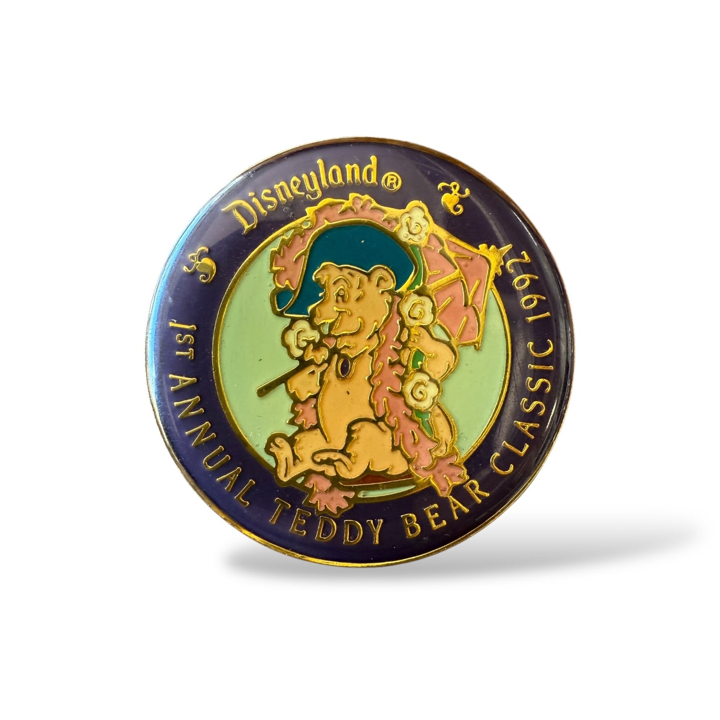 DLR 1st Annual Teddy Bear Classic 1992 Pin