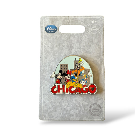 Disney Store Fab Five Chicago Pin