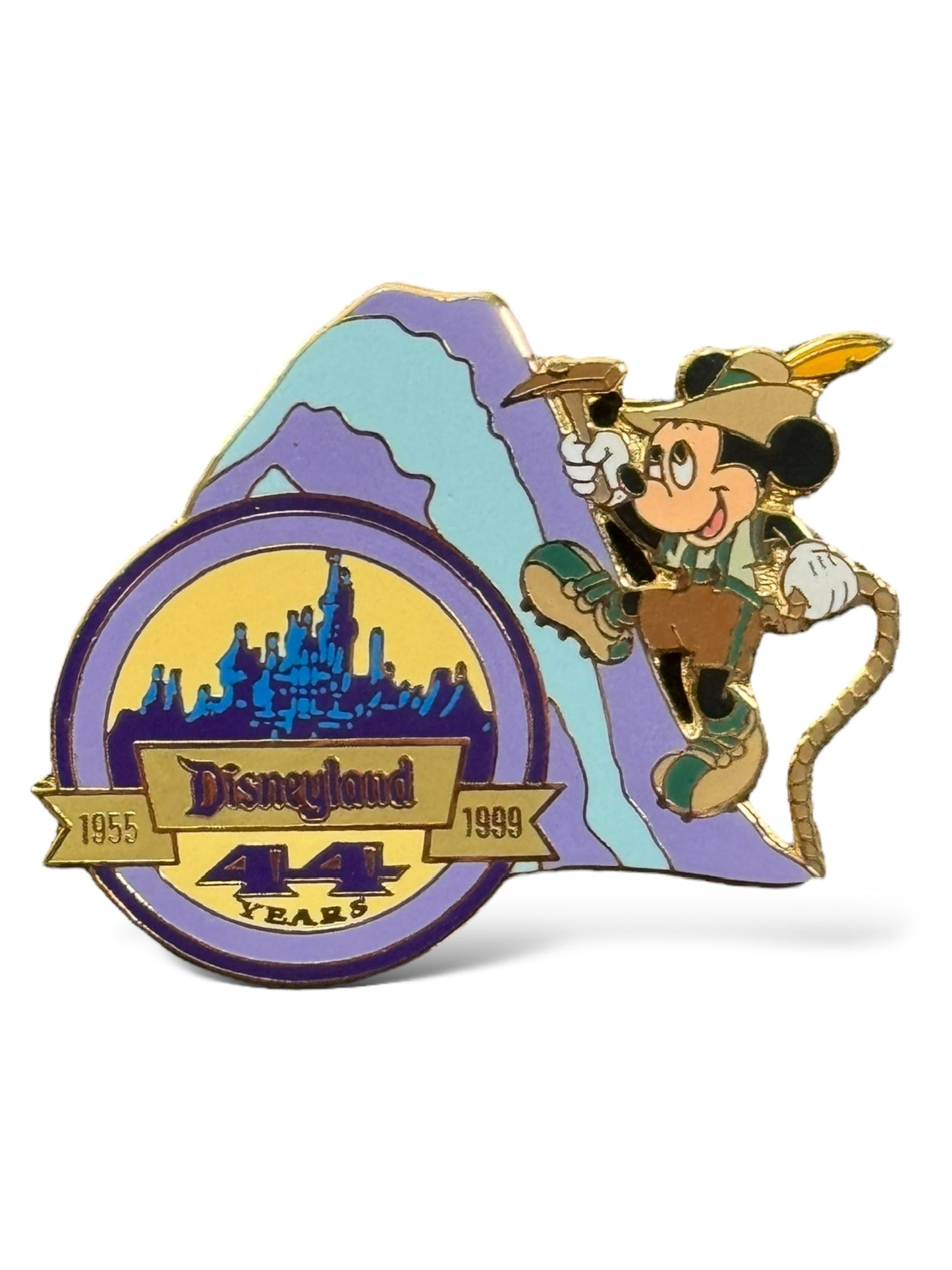 DLR 44 Years Conquering the Mountains Pin