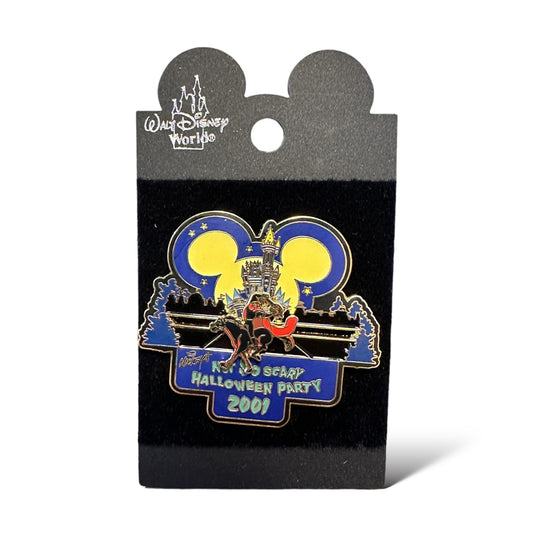 WDW Mickey's Not So Scary Halloween Party 2001 Headless Horseman Slider Pin