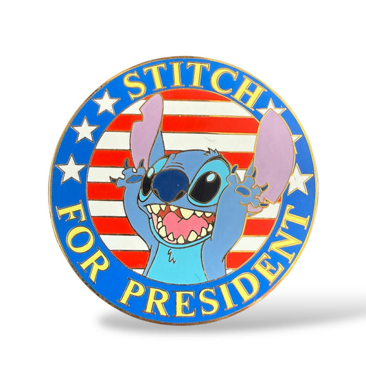 Disney Auctions Stitch for President Pin