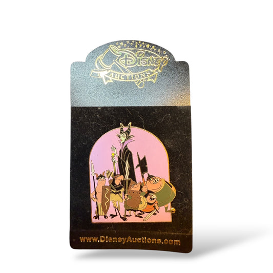 Disney Auctions Maleficent with Goons Pin