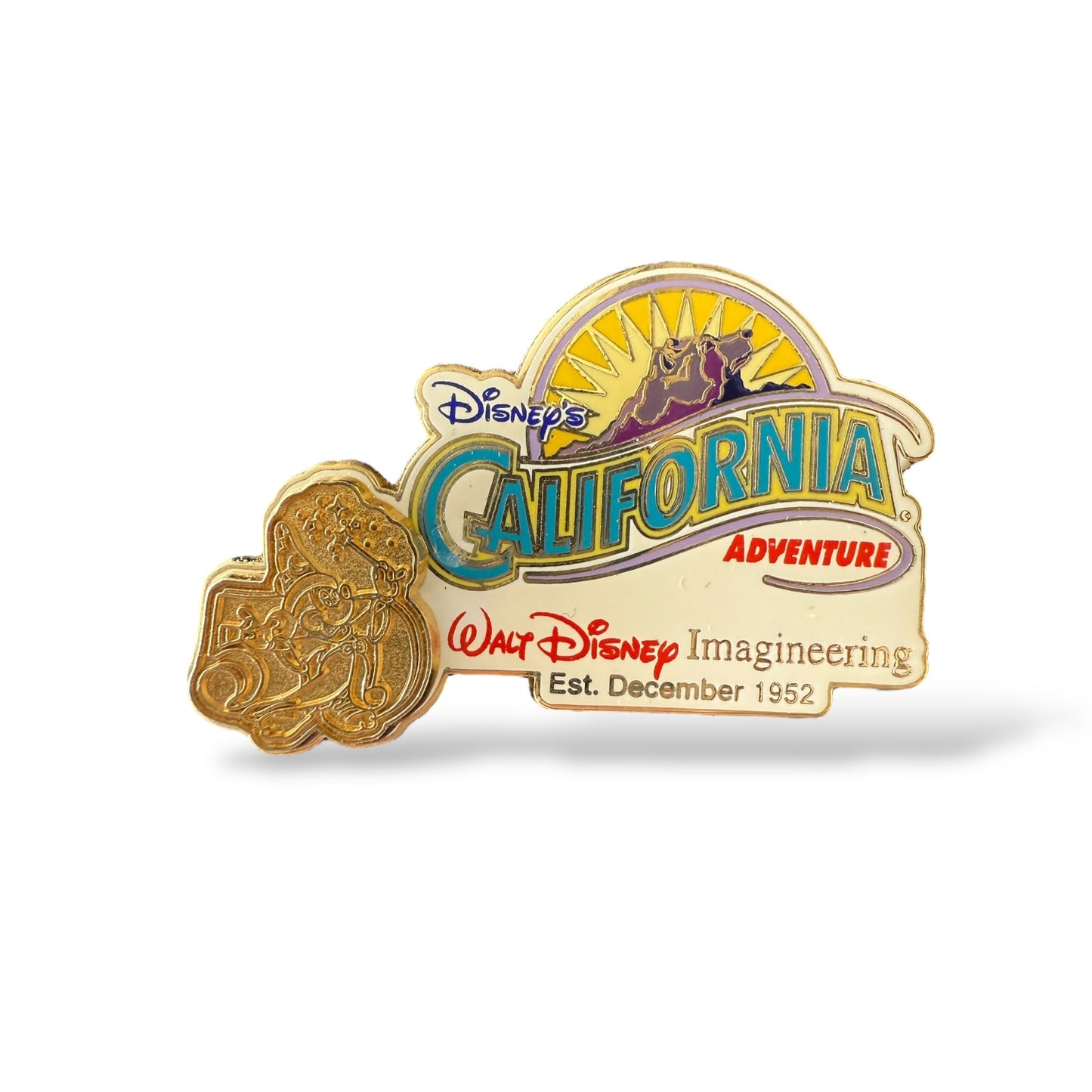 WDI Imagineering 50th Anniversary California Adventure Pin