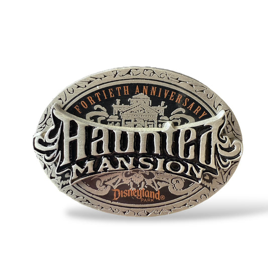 DLR Haunted Mansion 40th Anniversary Event Logo Pin