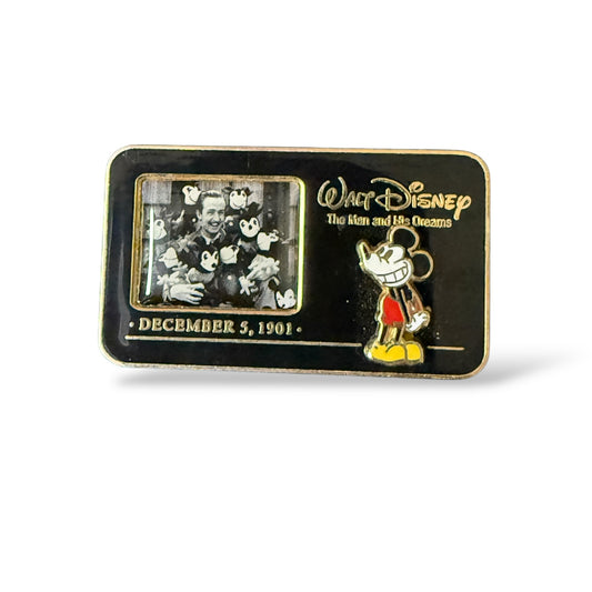 WDW The Man and His Dreams Walt Disney and Mickey Pin