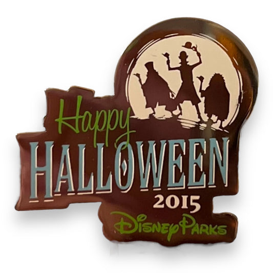 Disney Parks Happy Halloween 2015 Hitchhiking Ghosts Pin