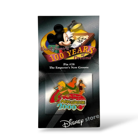 Disney Store 100 Years of Dreams The Emperor's New Groove Pin