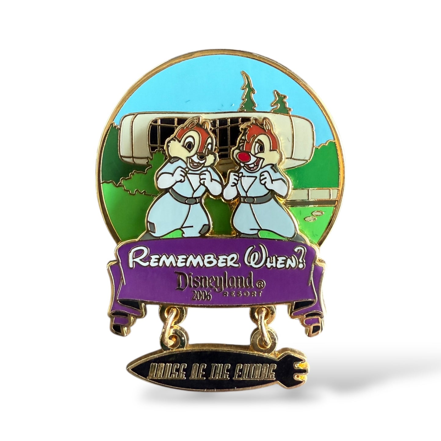 DLR Remember When House of The Future Chip n' Dale Pin