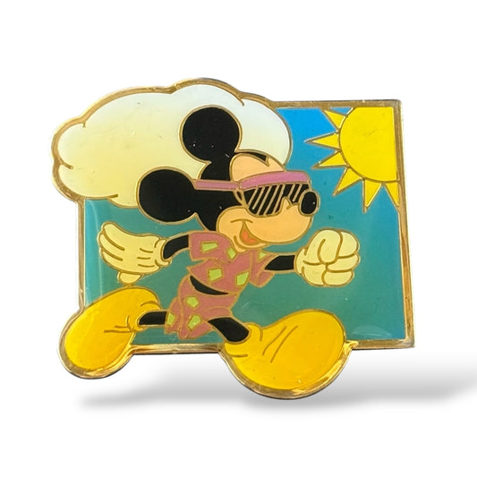 Disney Parks Vintage Mickey in Sunglasses Lapel Pin