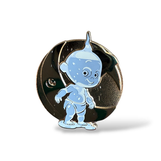 Cast Lanyard Jack-Jack Water Power Hidden Mickey Pin