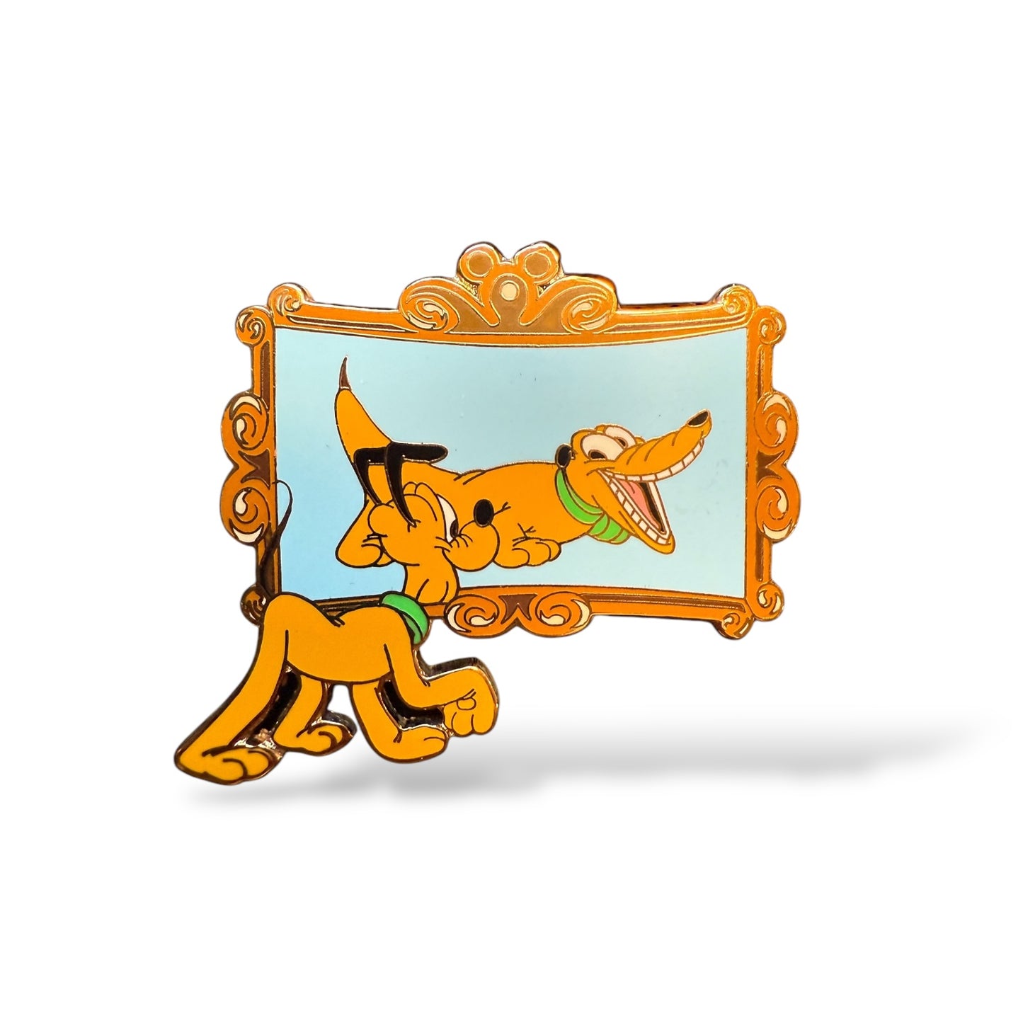Disney Auctions Funhouse Mirror Pluto Pin
