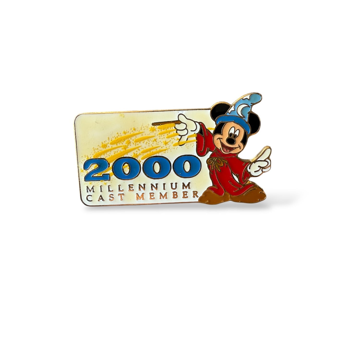 DEC 2000 Millennium Cast Member Sorcerer's Apprentice Pin