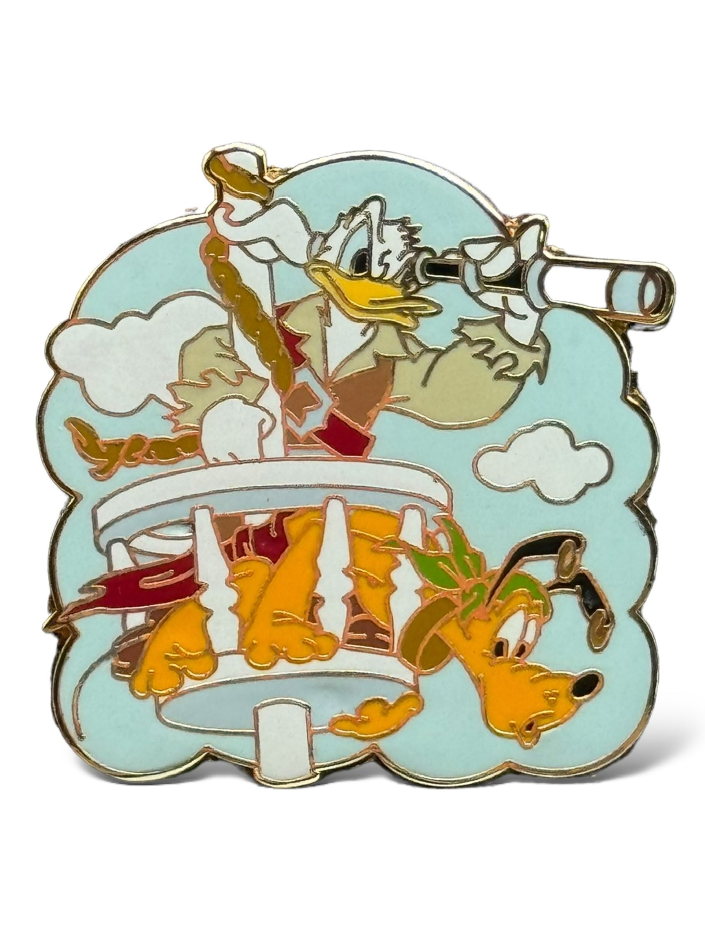 Disney Parks Pirates Starter Set Donald and Pluto Pin