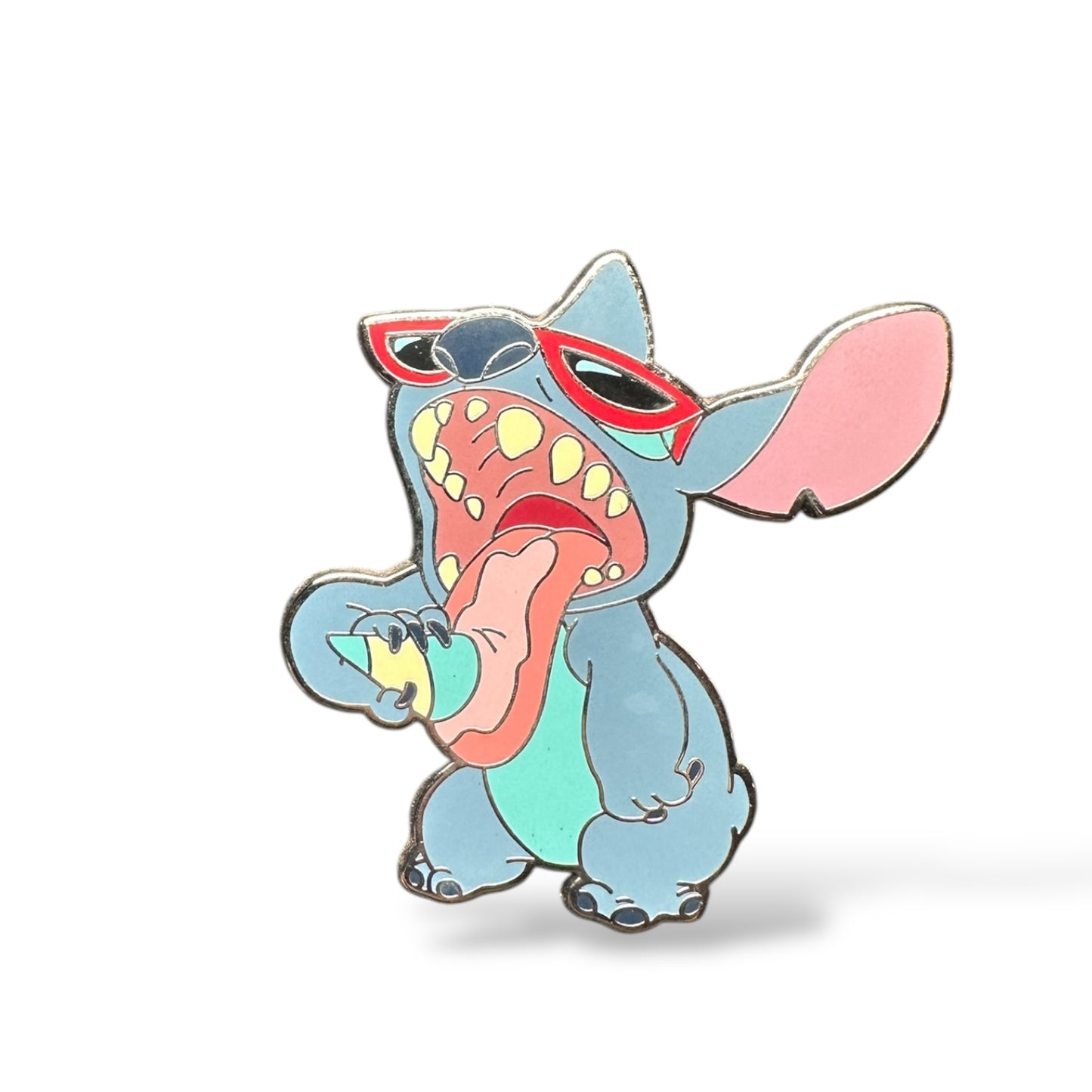 DLRP Stitch Licking Ice Cream Pin