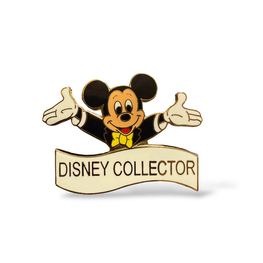Disney Collector Mickey Yellow Bow-Tie Fantasy Pin